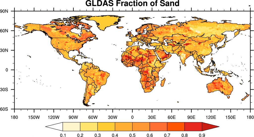 Gldas Soil Land Surface Ldas