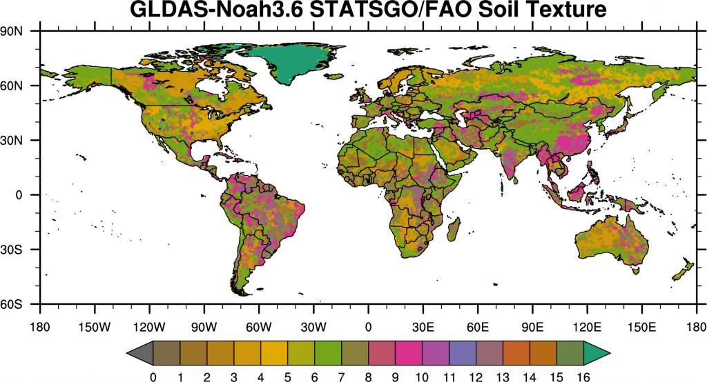 Gldas Soil Land Surface Ldas